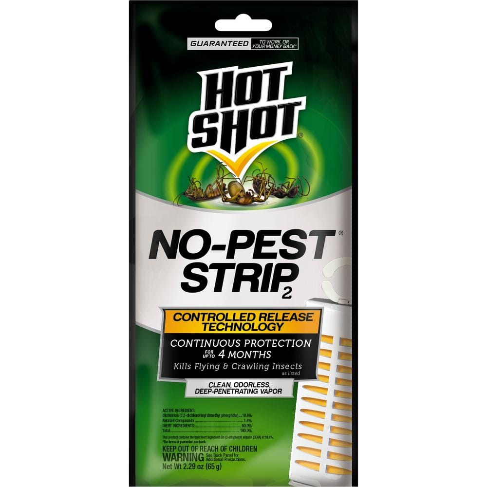 Hot Shot 2.29 oz. No-Pest Strip Flying and Crawling Insect Killer