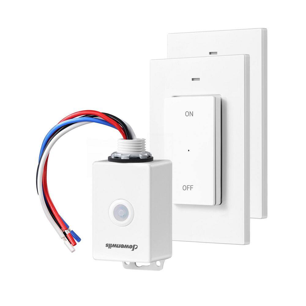 Outdoor Wireless Remote Control Light 2-Wall Switch and 1-Receiver Kit, IP65 Waterproof Rating price history on PriceWatchPro