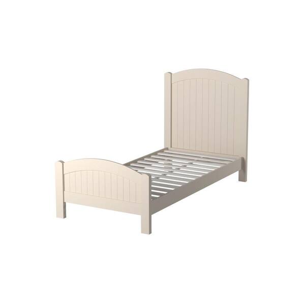 Benzara 40 In X 82 White Dreamy, Used Twin Bed Frame