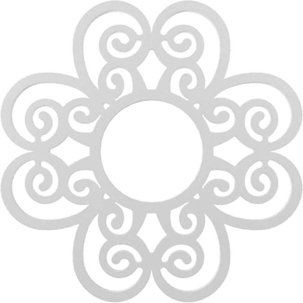 Ekena Millwork 3/4 in. x 22 in. x 22 in. Cohen Architectural Grade PVC