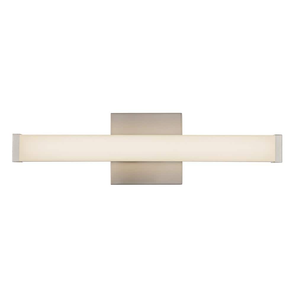 Geri 18-in Brushed Nickel dimmable LED Wall/Vanity Light price history on PriceWatchPro