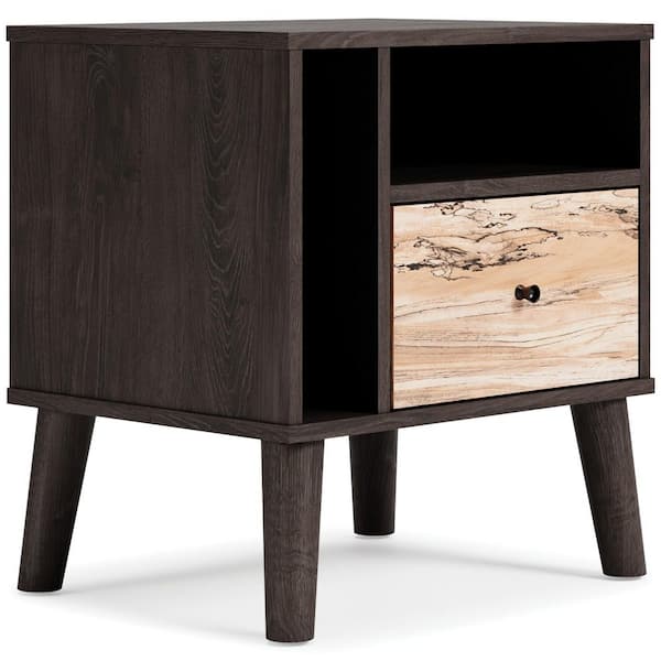 Signature Design By Ashley Piperton Brown 1 Drawer 24 in. W Nightstand
