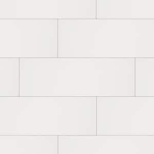 Restore Bright White 8 in. x 24 in. Ceramic Wall Tile (13.3 sq. ft. / Case)
