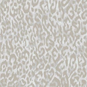 Laid Back Leopard Twine Peel and Stick Wallpaper