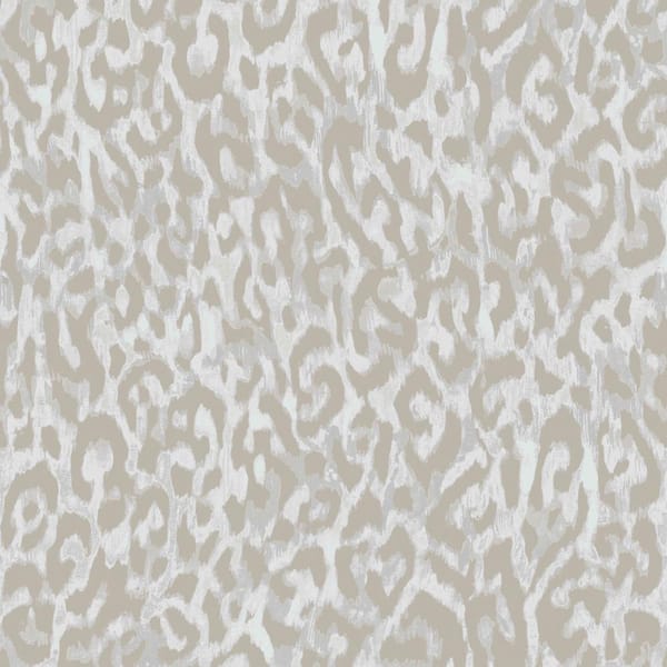 Laid Back Leopard Twine Peel and Stick Wallpaper