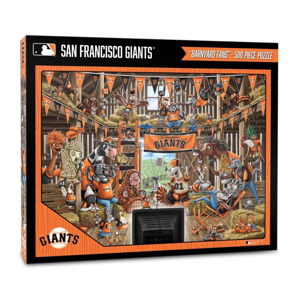 San Francisco Giants Barnyard Fans 500pc Puzzle price history on PriceWatchPro