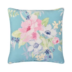 Edessa Polyester 18 in. Square Decorative Throw Pillow 18X18"