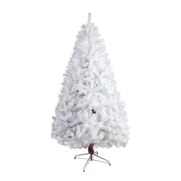 Unbranded 7 ft. Artificial Christmas Tree Arrangement with 1000 Tips Decorate Pine Tree, Metal Legs