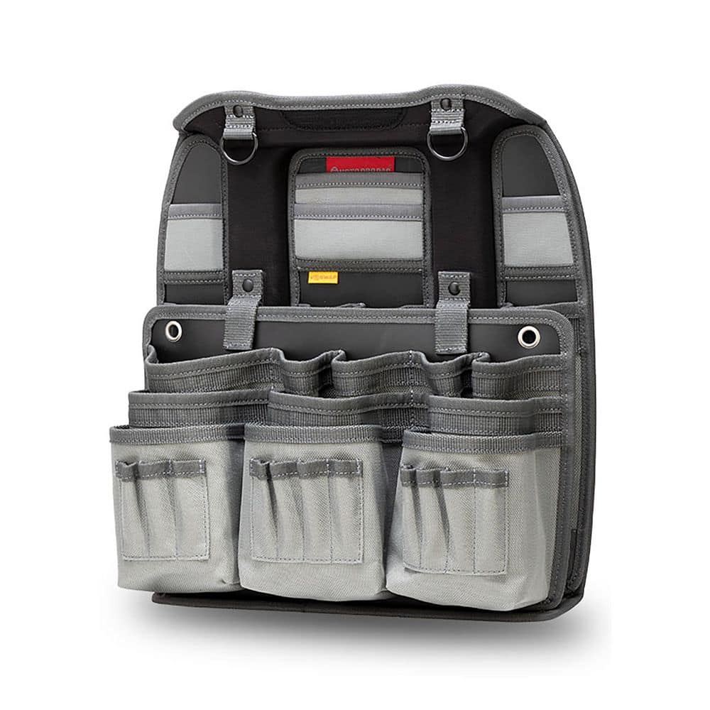 Tech-LC Wheeler Black and Gray Nylon Rolling Tool Bag