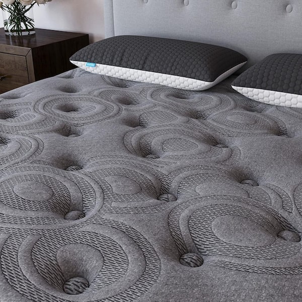Full Medium Firm Hybrid 14 in. Euro Top Support and Bed-in-a-Box Mattress