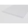 LEXAN Thermoclear 48 in. x 96 in. x 1/4 in. (6mm) Clear Multiwall  Polycarbonate Sheet PCTW4896-6MMCL - The Home Depot