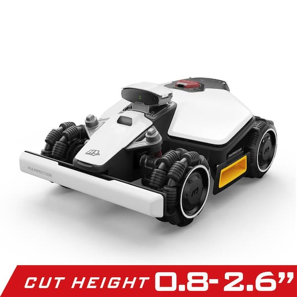 Luba mini AWD 7.9 in. RTK Robot Lawn Mower (1/3 Acre) Adjustable Cutting Height(0.8 in. - 2.6 in.)All Terrain, AI Vision