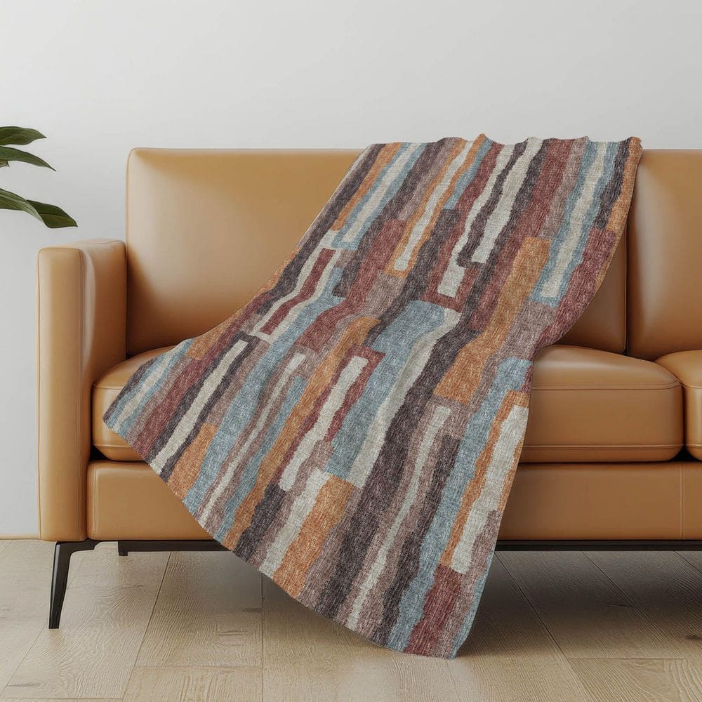 Premium Machine Washable ASB78 Paprika 50 in. x 70 in. Sherpa Throw Blanket price history on PriceWatchPro