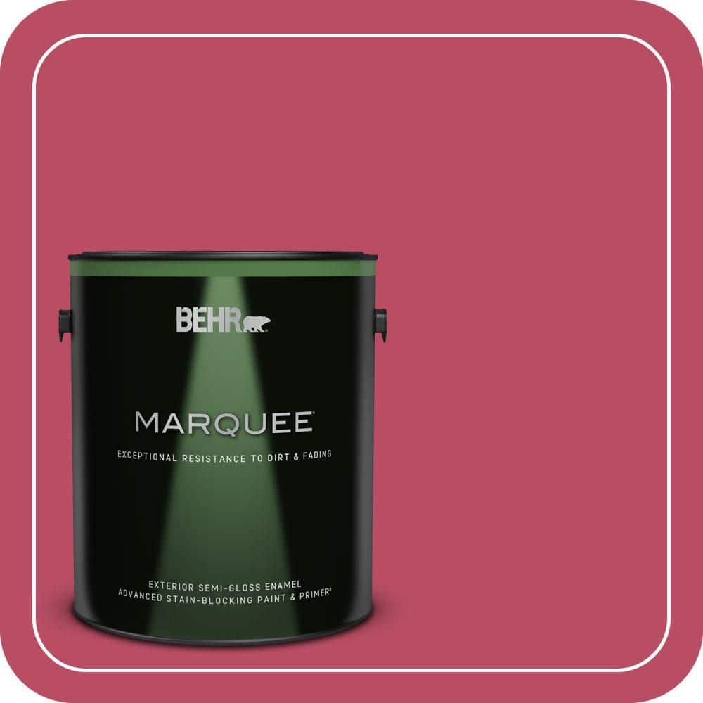 1 gal. #P130-7 Glamorous Semi-Gloss Enamel Exterior Paint & Primer product image for price tracking