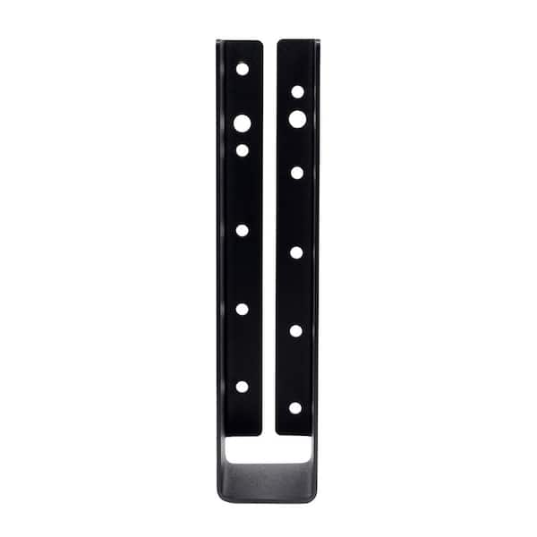 Simpson Strong-Tie Outdoor Accents ZMAX, Black Concealed-Flange Light Joist Hanger for 2x10 Nominal Lumber