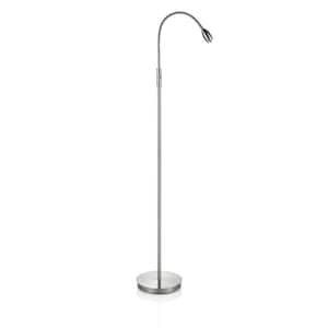 OttLite Standing Floor Lamp with Adjustable Neck, Pivoting Shade Multiuse  Lamp - 36w Compact Fluorescent Lamp for Bright Natural Daylight - Modern  Home Decor, for Living Room, Reading, Dorm & Office 