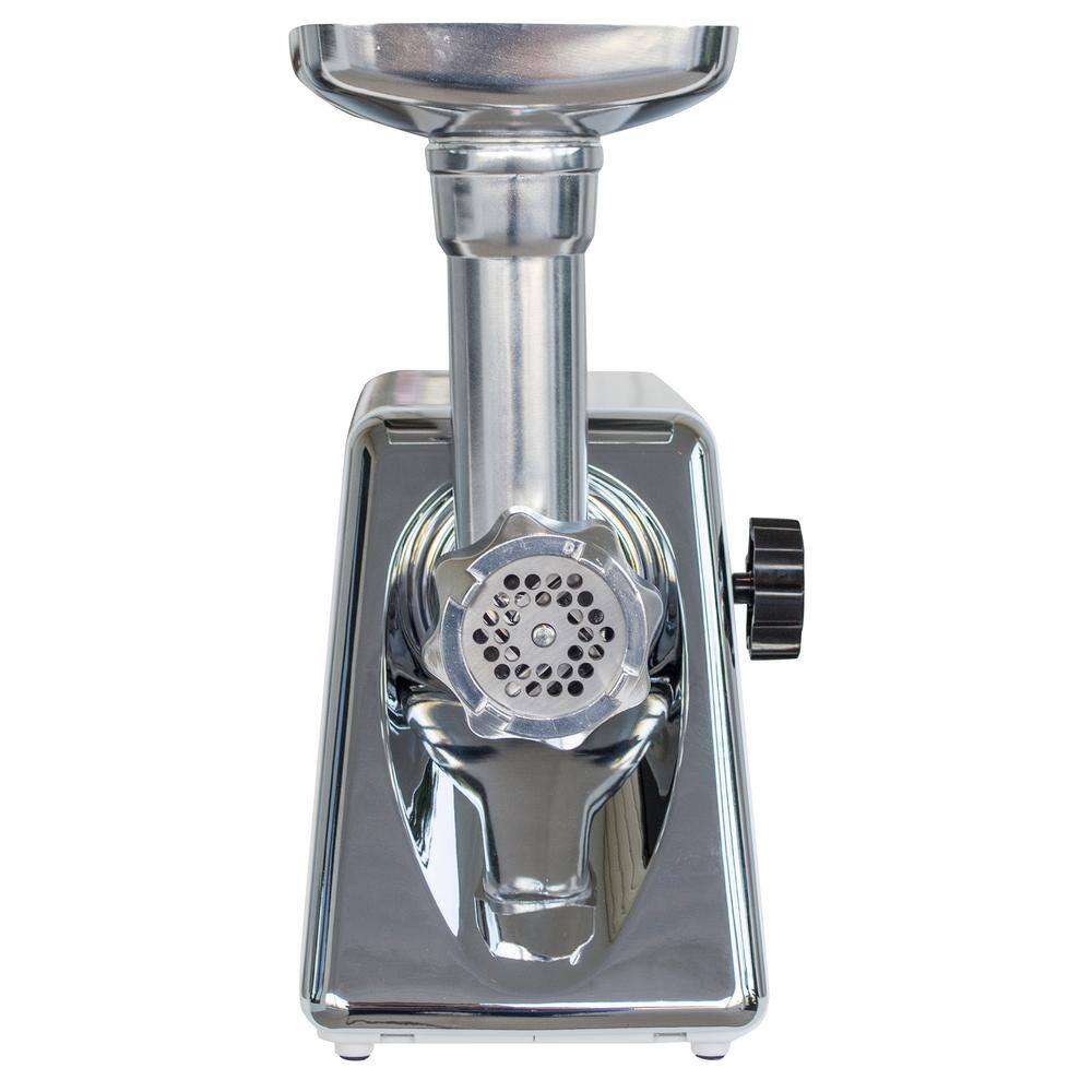 Sportsman 350-Watt White Electric Meat Grinder with Stainless Steel Tray