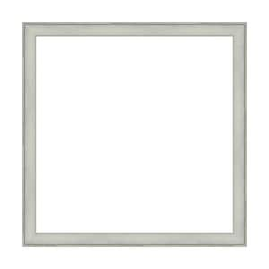 Mirror Makeover Flair Silver Patina 37.25 in. W x 37.25 in. H Bathroom Mirror Frame Border Kit-Fits a 36 x 36 mirror