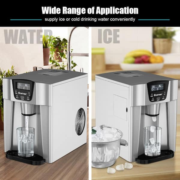 GZZT Multifunctional Ice Maker Water Dispenser Ice Making Drinking