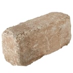 RumbleStone Plank 10.5 in. x 3.5 in. x 3.5 in. Cafe Concrete Paver