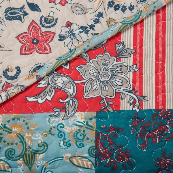 Mallory Red Quilt Set