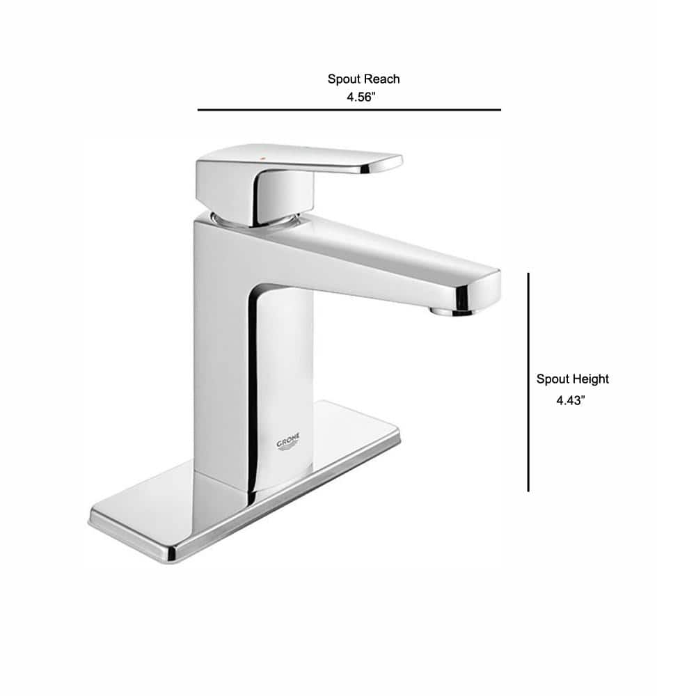 Tallinn Starlight Chrome Single-Handle Bathroom Faucet