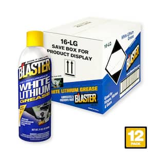 11 oz. High-Performance White Lithium Grease Spray (Pack of 12)