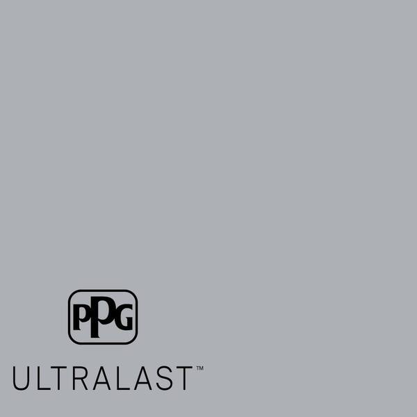 PPG UltraLast 1 qt. PPG1013-4 Silver Charm Matte Interior Paint and Primer