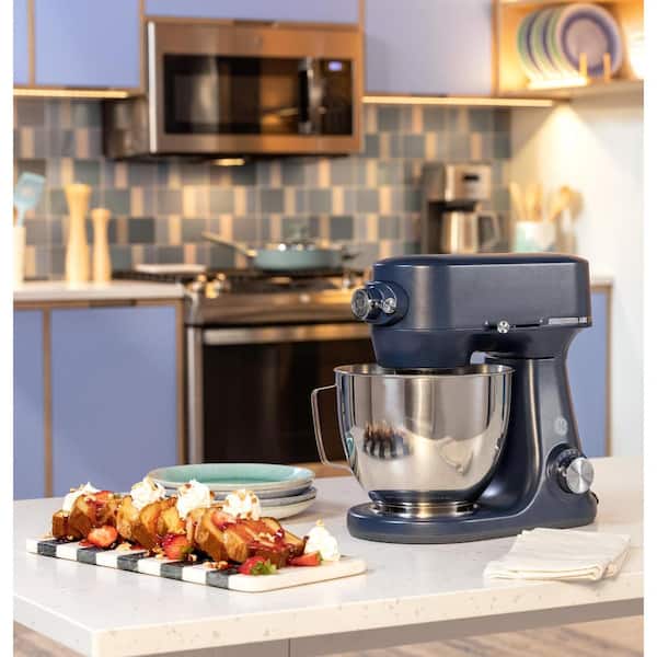 Reviews for GE 5.3 Qt. 7-Speed Sapphire Blue Stand Mixer with