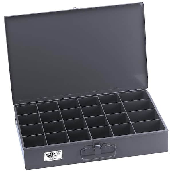 Klein Tools Parts Storage Box, Extra-Large 24 Compartments