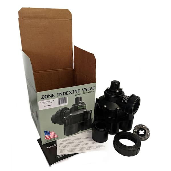 1-1/4 in. Mini 6 Outlet Mini Indexing Valve with 5 and 6 Zone Cams 1-1/4 in. Mini 6 Outlet Mini Indexing Valve with 5 and 6 Zone Cams