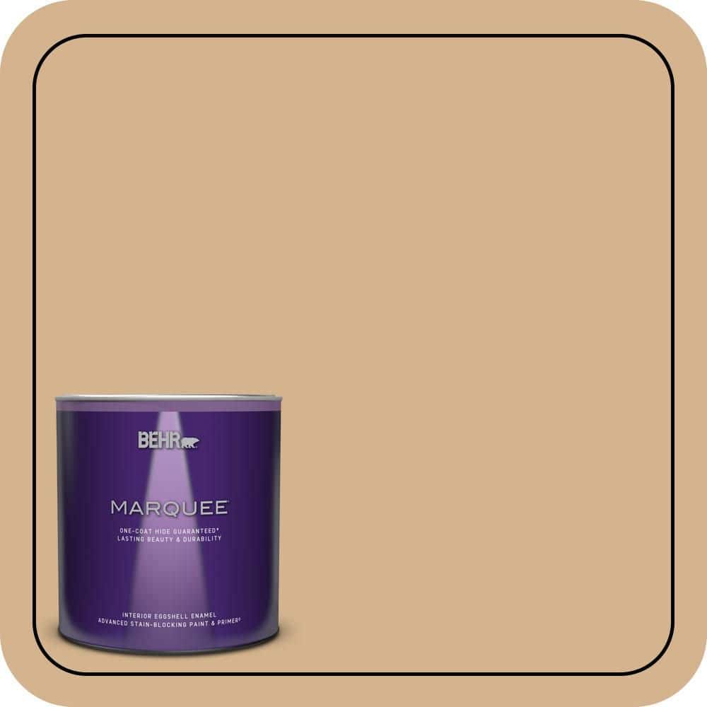 1 qt. Home Decorators Collection #HDC-NT-04 Creme De Caramel One-Coat Hide Eggshell Enamel Interior Paint & Primer price history on PriceWatchPro