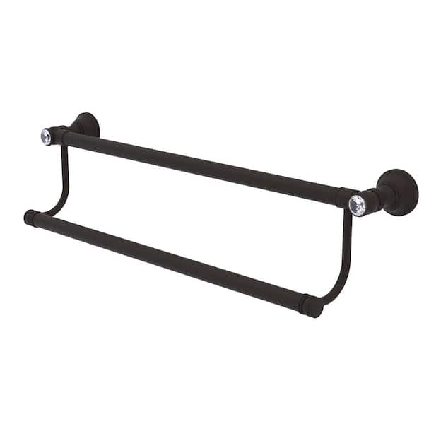Allied Brass Carolina Collection 24-in Towel Shelf in Venetian Bronze Allied Brass Carolina Collection 24-in Towel Shelf in Venetian Bronze