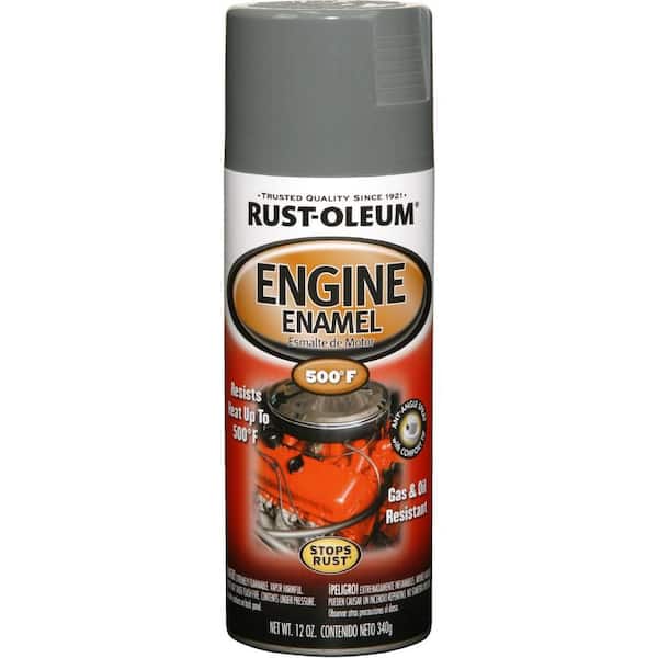 Rust-Oleum Automotive 12 oz. 500 Degree Ford Gray Engine Enamel Spray Paint (Case of 6)