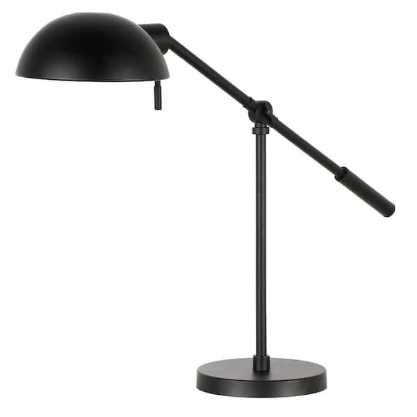 Meyer&Cross Dexter 23.25 in. Blackened Bronze Table Lamp with Boom Arm  TL1023 - The Home Depot