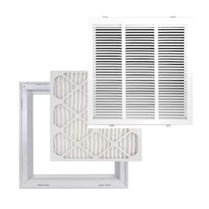 18 in. x 18 in. High Return Air Filter Grille with MERV 11 Filter Pre-Installed