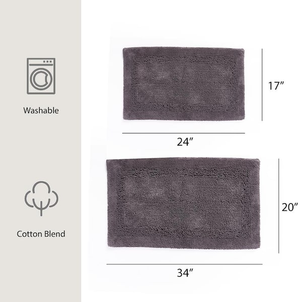 Color Connection 2-Piece Bath Mat Set