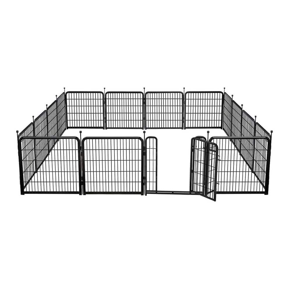 36 in. Metal Garden Fence 10-Pack Rustproof Wire Animal Barrier Border price history on PriceWatchPro