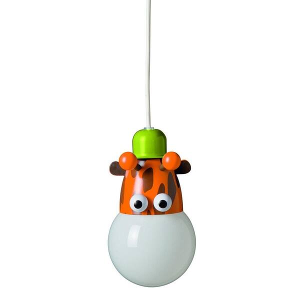 Philips Kidsplace Zoo 1-Light Giraffe Multi Color Hanging Pendant