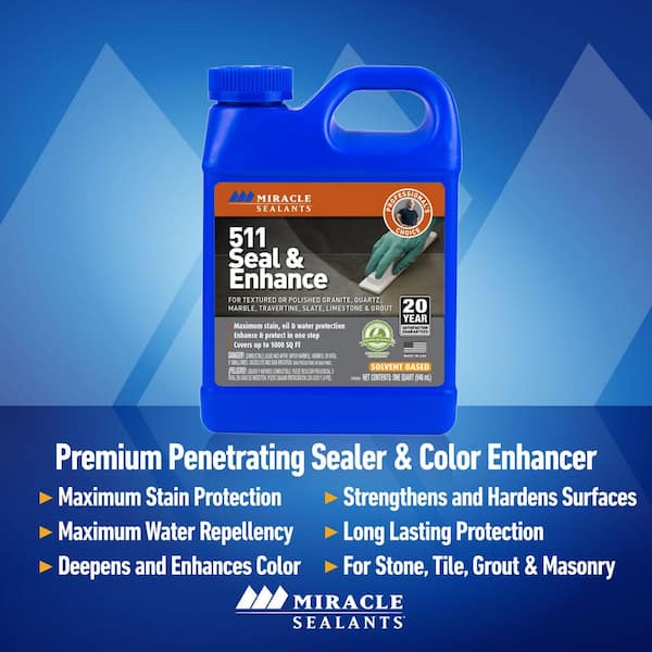 16 oz. Seal and Enhance 1-Step Natural Stone Sealer and Color Enhancer