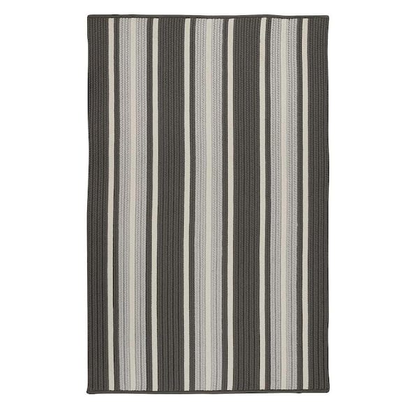 Colonial Mills Braided Striped Doormat, Sunbrella Fabric, 3 Colors