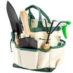 8.25 in. Garden Tool and Tote Set (8-Piece)