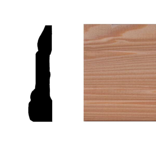 Builder's Choice OP19 9/16 in. x 2-1/4 in. Hemlock Wood Casing