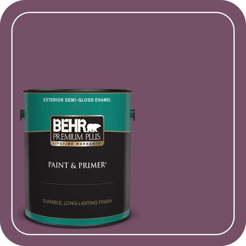 1 gal. #690D-7 Radicchio Semi-Gloss Enamel Exterior Paint & Primer price history on PriceWatchPro