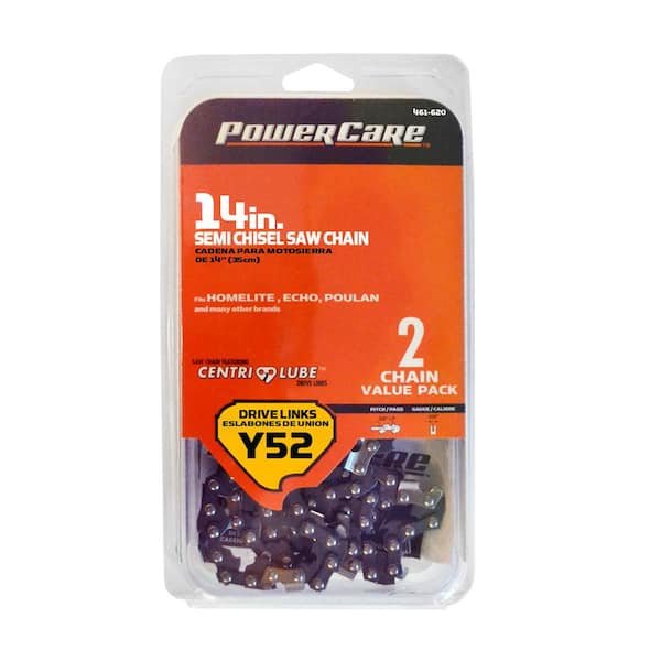Powercare Y52 14 in. Chainsaw Chain (2-Pack)