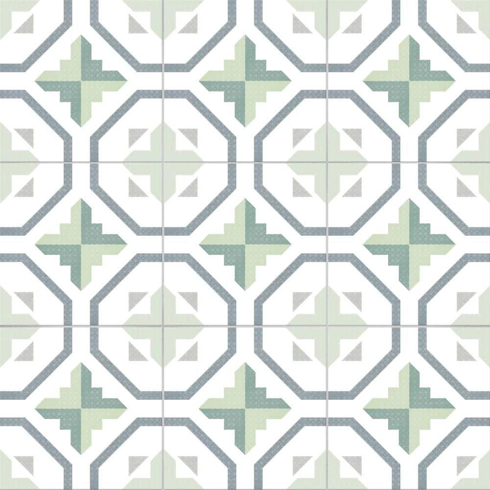 Prisma Olive 10 in. x 10 in. Porcelain Floor and Wall Tile (10.88 sq. ft. /Case) price history on PriceWatchPro