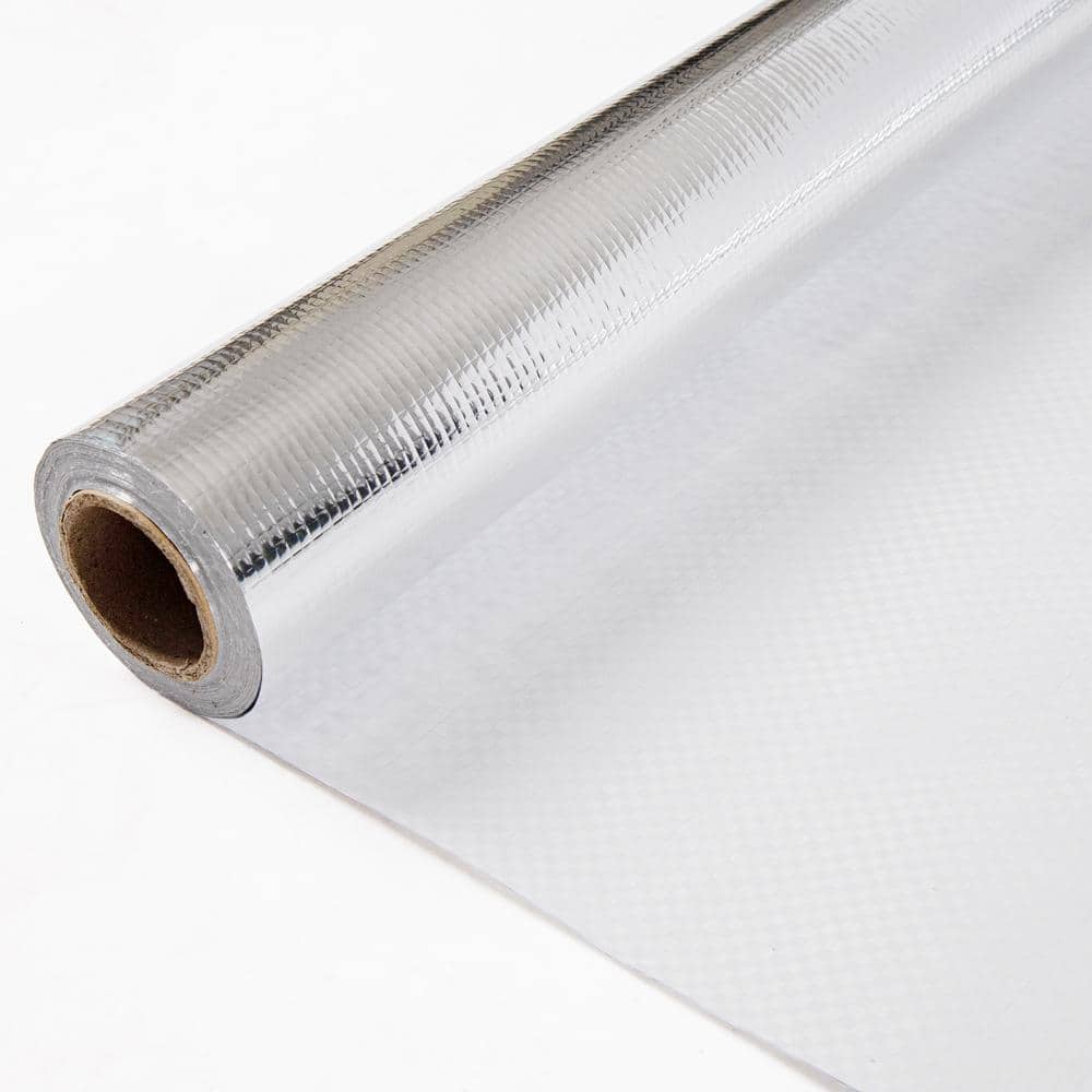 Wellco 48 in. x 10 ft. Radiant Barrier Aluminum Foil Reflective