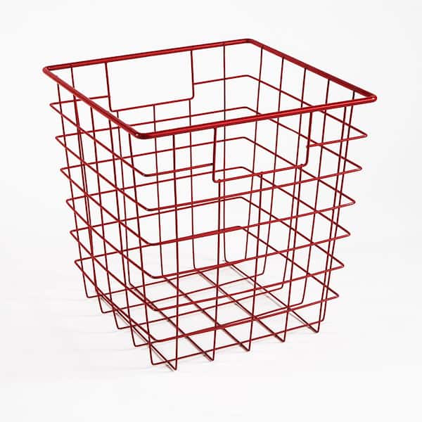 ClosetMaid 11 in. H x 11 in. W Red Wire Drawer