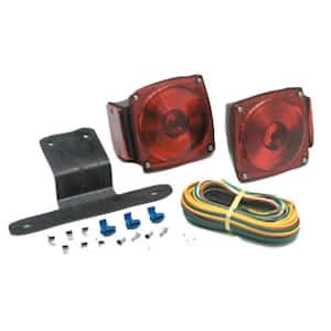 Submersible Universal Mount Combination Trailer Tail Light Kit - Deluxe