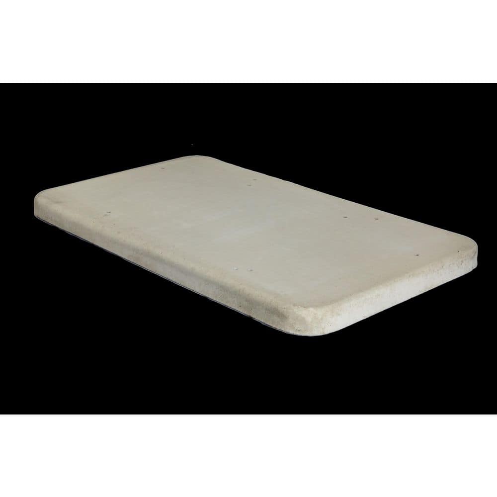 54 in. x 32 in. x 3 in. Precast Concrete Block Universal Generator Pad (10p